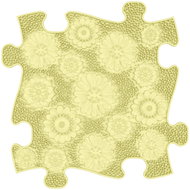 MUFFIK Acupressure pad soft, pastel yellow, Meadow - Acupressure Mat