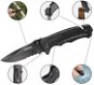 Daklos Multifunkční lovecký skládací nůž s řezákem lana a bezpečnostních pásů, hrotem pro rozbíjení  - Multitool