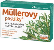 Muller's lozenges with Australian tea tree oil 24 pcs - Medical Device