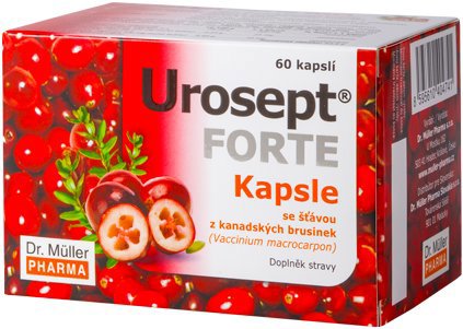 Dr. Müller Urosept Forte 60 capsules - Dietary Supplement - Main image
