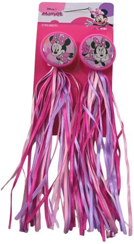 VOLARE Minnie Handlebar Tassels, Pink Main image VOLARE Minnie Handlebar Tassels, Pink - Cycling Accessory - Main image