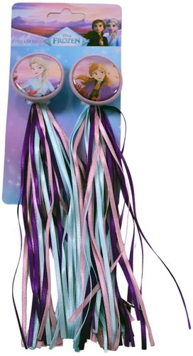 VOLARE Handlebar Tassels Frozen, Blue Main image VOLARE Handlebar Tassels Frozen, Blue - Cycling Accessory - Main image