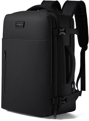 MYBALO Vacuo GO Compression Travel Backpack, Black - Cestovní batoh - Main image