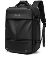 MYBALO Vacuo FLY compression travel backpack underseat for Ryanair, black - Backpack