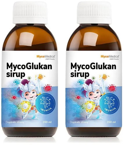 MycoMedica MycoGlukan 2 × 200ml - Food Supplement Set - Main image