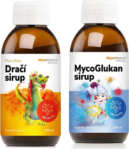 MycoMedica MycoGlukan + MycoBaby Set 400 ml - Food Supplement Set - Main image