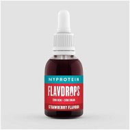 MyProteín FlavDrops 50 ml, jahoda - Sladidlo