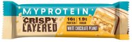 MyProtein Crispy Layered Bar 58 g, Bílá čokoláda/Arašídy - Proteinová tyčinka