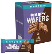 MyProtein Crispy Protein Wafers, 10 × 40 g Čokoláda - Oplatky