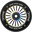 Spoked Turbo 110 mm neochrome