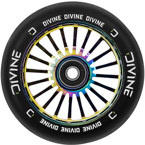 Divine Kolečko Divine Spoked Turbo 110 mm neochrome - Kolečka na koloběžku - Hlavní obrázek