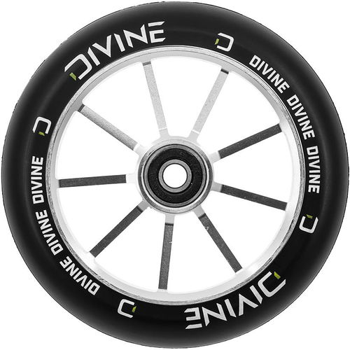 Divine Kolečko Divine Spoked 120 mm stříbrné - Kolečka na koloběžku - Hlavní obrázek