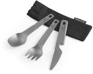 Cutlery Naturehike titanová skládací sada příborů - 40g - Příbor