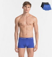 Calvin Klein 3Pack Blue Shadow, Black and Cobalt Water, size S - Boxer Briefs
