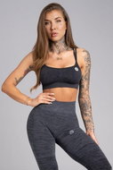 Gym Glamor Seamless Gray Melange M - Bra