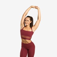 Better Bodies Waverly Mesh Sangria Red L - Bra