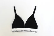 Calvin Klein Triangle LGHT Lined Black L - Bra