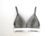Calvin Klein Triangle LGHT Lined Gray XS - Bra