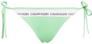 Calvin Klein Swimsuit CK Logo Green Bottom Part XXS - Women's Swimwear