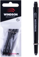 WINDSON Shaft nylon Long, 48 mm, black, 9 pcs - Dart Shafts