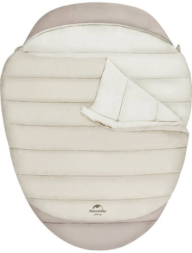 Naturehike double sleeping bag Snail 2,8 kg - cream - Sleeping Bag - Main image