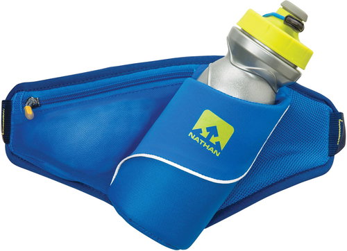 Nathan Triangle with 650ml Bottle, Blue - Bum Bag - Main image