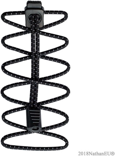 Nathan Run Laces black 118 cm - Shoe Laces - Main image