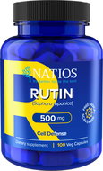 NATIOS Rutin, 500 mg, 100 vegan capsules - Antioxidant