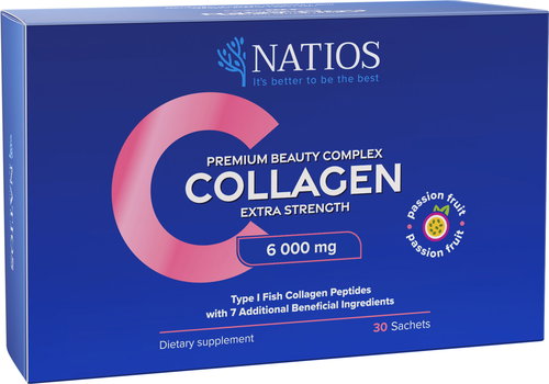 NATIOS Collagen Premium Beauty Complex, 6 000 mg, 30 sachets - Colagen - Main image