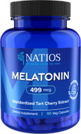 NATIOS Melatonin 499 mcg 90 veganských kapslí - Melatonin