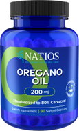 NATIOS Oregano Oil 80% karvakrol 200 mg 90 softgel kapslí - Dietary Supplement