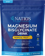NATIOS Magnesium Bisglycinate + B6 Drink 375 mg Broskev 390 g - Magnesium