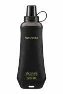 Naturehike Soft-sided Water Bottle, Black, 500 ml - Container