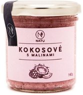 NATU Coconut cream with raspberries 140 g - Nut Cream