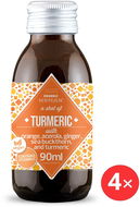 Organic Human Turmeric kurkuma shot BIO 4 x 90 ml - Nápoj