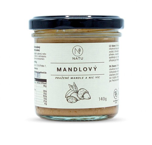 NATU Almond cream roasted 140 g - Nut Cream - Main image