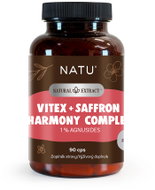 NATU Drmek extrakt (1% agnusidů) se šafránem 90 kapslí - Herbal Extract