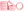 Silicone Covers for Double Trunk Wheels - 8 pieces pink II