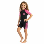 Cressi Little Shark Junior Kids' Neoprene Shorty Wetsuit 2 mm, Pink, 9/10 Years - Neoprene Suit