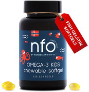 NFO OMEGA - 3 KIDS, 120 capsules of fish gelatin - Omega 3