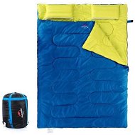 Naturehike sleeping bag for 2 people blue / green - Sleeping Bag