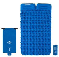 Naturehike inflatable double mat FC-13 blue - Camping Mat