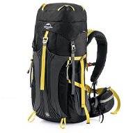 Naturehike trekking backpack Hiking 55 + 5l black - Tourist Backpack