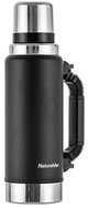 Naturehike large thermos with handle 1250ml 760g black - Thermos