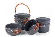 Naturehike 4in1 Aluminium Cookware Set Updated 618g - Camping Utensils