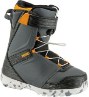 Nitro Droid QLS Charcoal - Black - Orange size 34 EU / 215 mm - Snowboard Boots