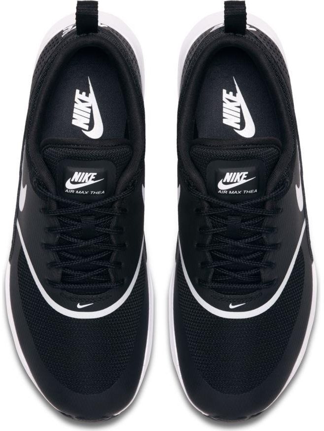 nike air max thea black and white