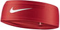 Sports Headband Nike Fury Classic headband red/white - Sportovní čelenka