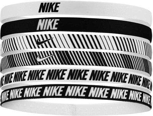 Nike Printed Headbands White/Black - Sports Headband - Main image