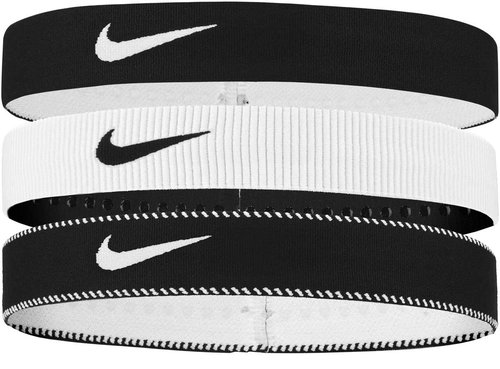 Nike Wide Headbands Black/White - Sports Headband - Main image